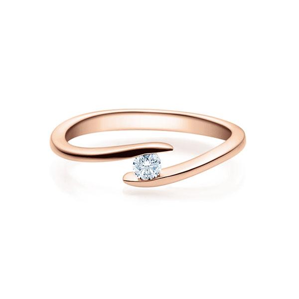 [RU-1496] Verlobungsring Weißgold 585