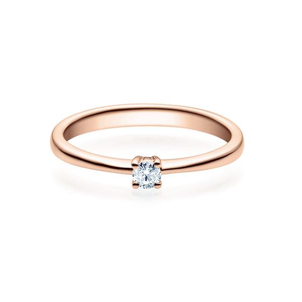 [RU-1503] Verlobungsring Weißgold 585