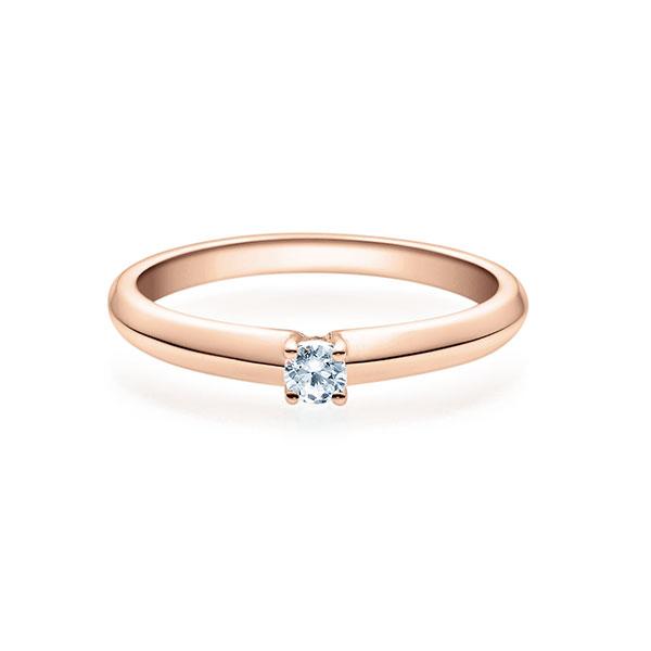 [RU-1507] Verlobungsring Weißgold 585