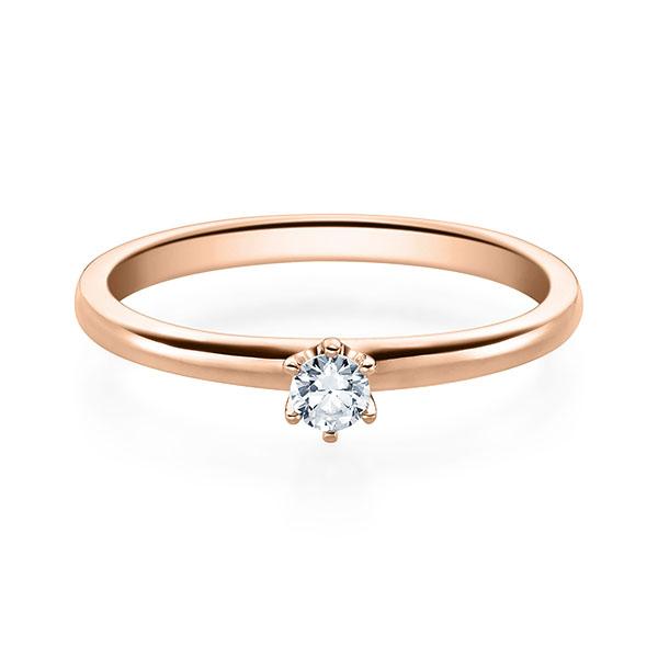 [RU-1585] Verlobungsring Weißgold 585