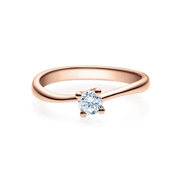 [RU-1500] Verlobungsring Weißgold 585