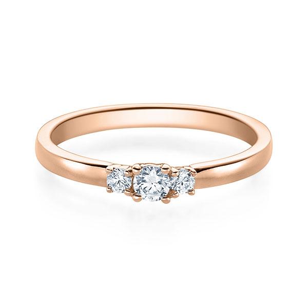 [RU-1586] Verlobungsring Weißgold 585