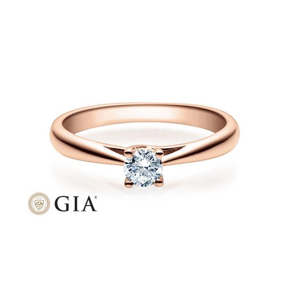 [RU-1498] Verlobungsring Weißgold 585