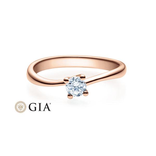 [RU-1500] Verlobungsring Weißgold 585