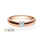 [RU-1505] Verlobungsring Gelbgold 585