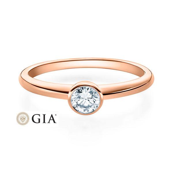 [RU-1571] Verlobungsring Weißgold 585