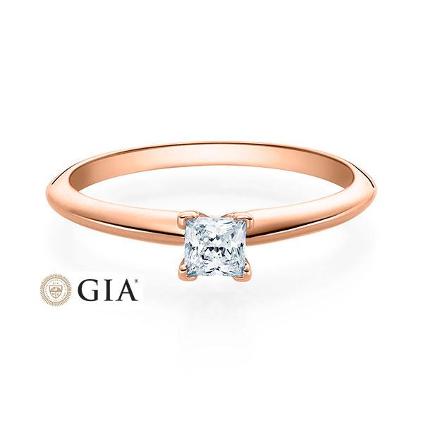 [RU-1569] Verlobungsring Weißgold 585