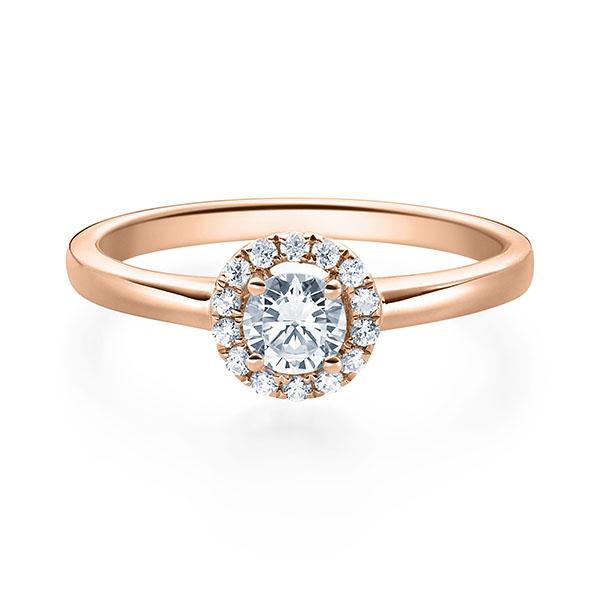 [RU-1589] Verlobungsring Weißgold 585