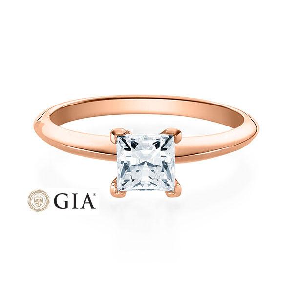 [RU-1569] Verlobungsring Weißgold 585