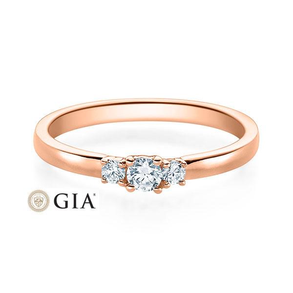 [RU-1586] Verlobungsring Weißgold 585