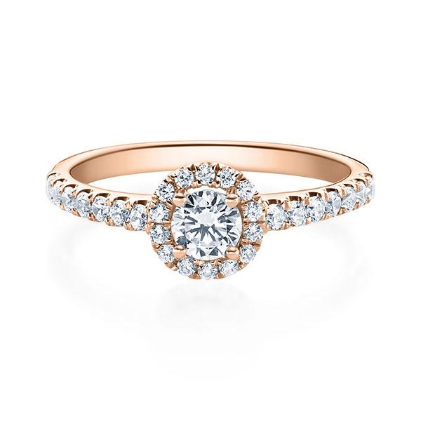 [RU-1588] Verlobungsring Weißgold 585