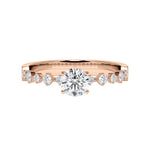 [RU-1795] Verlobungsring Weißgold 375