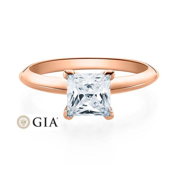 [RU-1569] Verlobungsring Weißgold 585