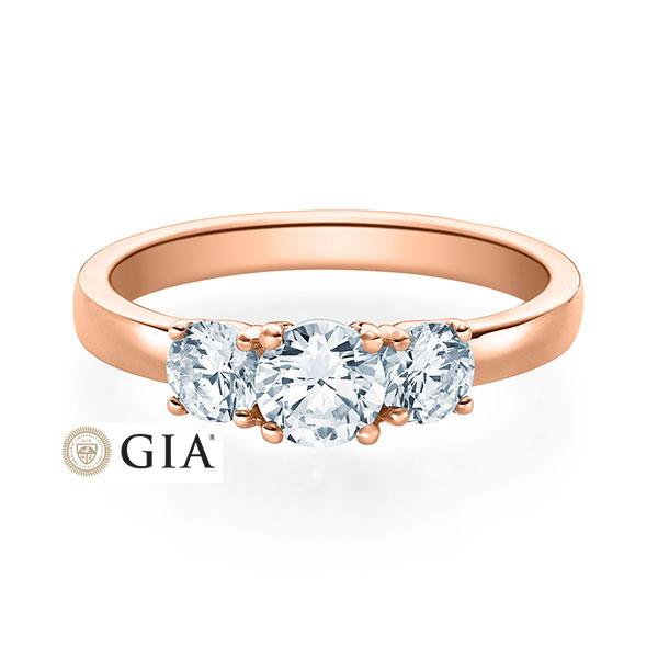 [RU-1586] Verlobungsring Weißgold 585