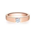 [RU-1499] Verlobungsring Weißgold 585