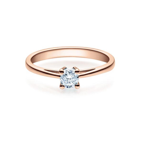 [RU-1501] Verlobungsring Weißgold 585