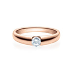 [RU-1506] Verlobungsring Weißgold 585