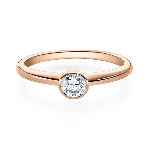 [RU-1571] Verlobungsring Weißgold 585