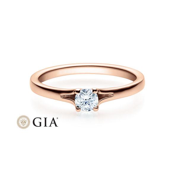 [RU-1492] Verlobungsring Weißgold 585