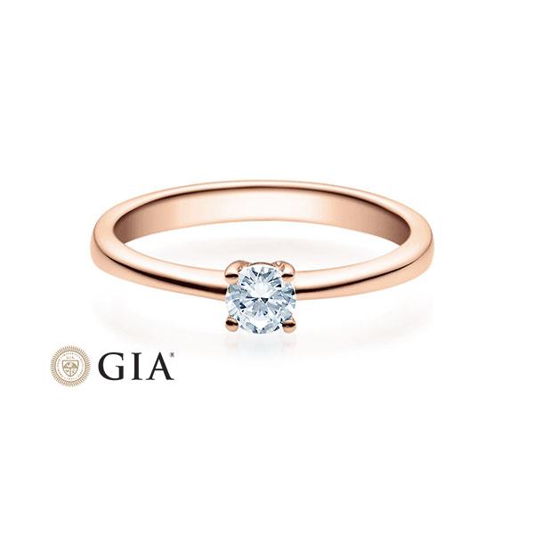 [RU-1503] Verlobungsring Weißgold 585