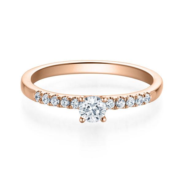 [RU-1594] Verlobungsring Weißgold 750