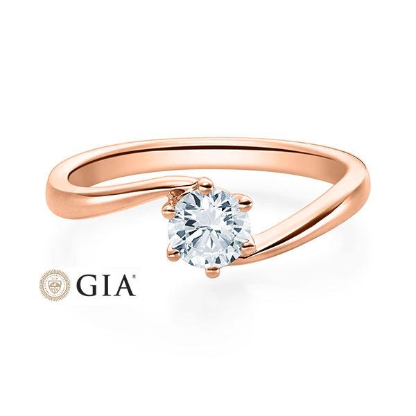 [RU-1584] Verlobungsring Weißgold 585