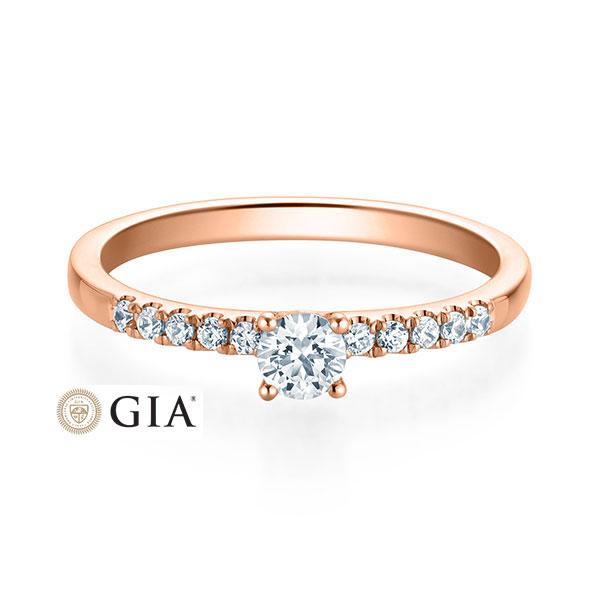 [RU-1594] Verlobungsring Weißgold 750