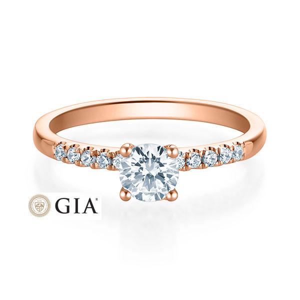 [RU-1594] Verlobungsring Weißgold 750