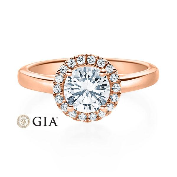 [RU-1589] Verlobungsring Weißgold 585