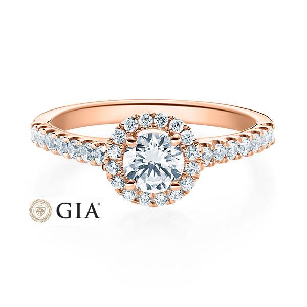 [RU-1588] Verlobungsring Weißgold 585