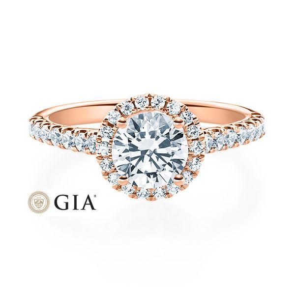 [RU-1588] Verlobungsring Weißgold 585