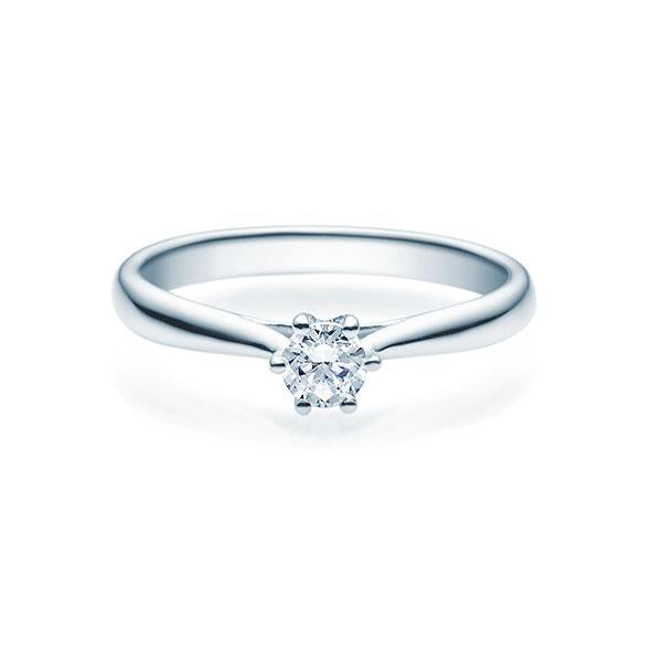 [RU-1504] Verlobungsring Weißgold 585