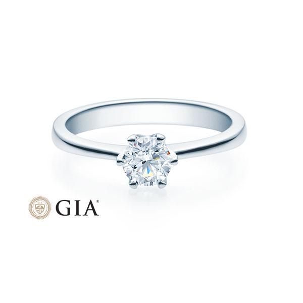 [RU-1495] Verlobungsring Weißgold 585