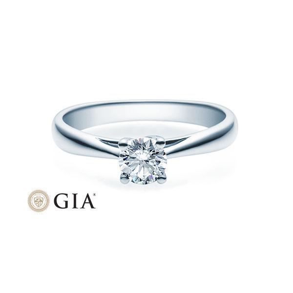 [RU-1498] Verlobungsring Weißgold 585