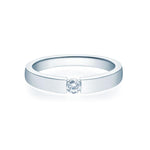 [RU-1499] Verlobungsring Weißgold 585