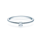 [RU-1494] Verlobungsring Weißgold 585