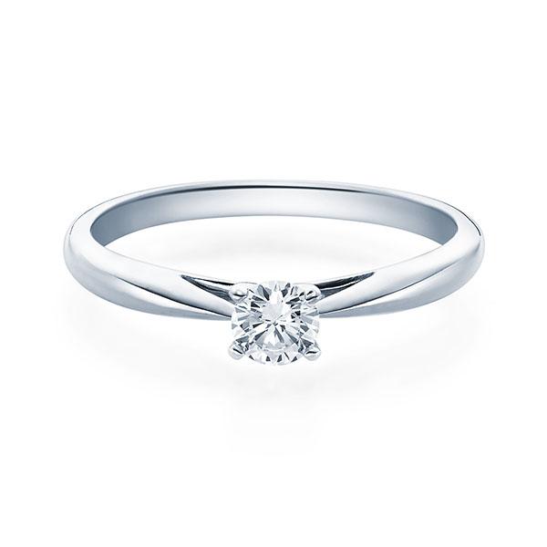[RU-1570] Verlobungsring Weißgold 585