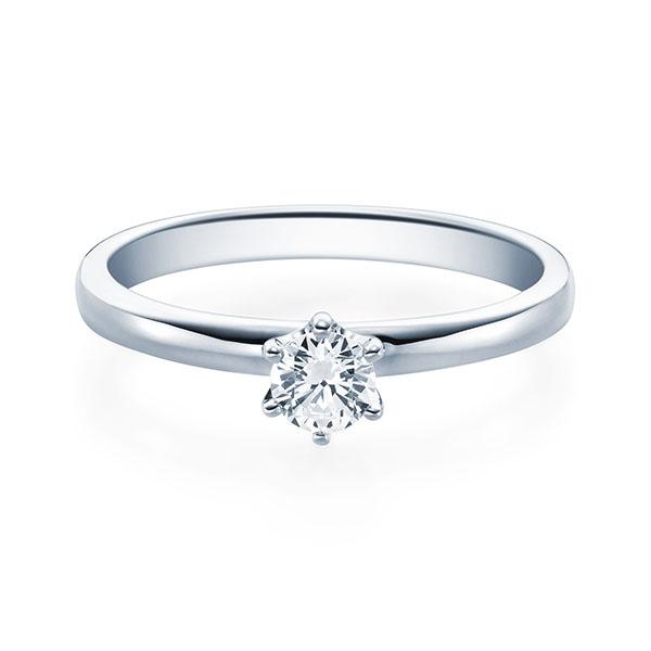 [RU-1585] Verlobungsring Weißgold 585