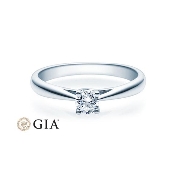 [RU-1498] Verlobungsring Weißgold 585