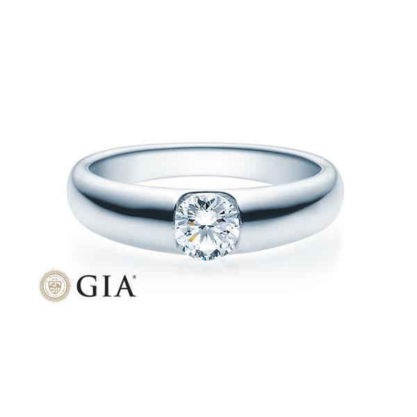 [RU-1506] Verlobungsring Weißgold 585