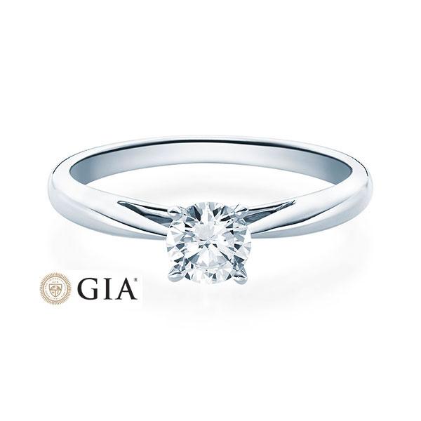 [RU-1570] Verlobungsring Weißgold 585