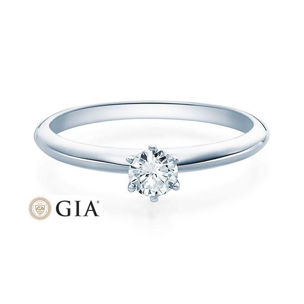 [RU-1568] Verlobungsring Weißgold 585