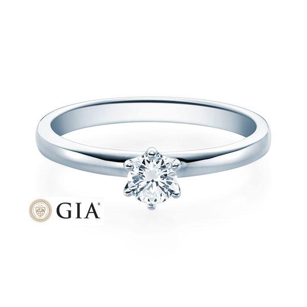 [RU-1585] Verlobungsring Weißgold 585