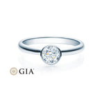 [RU-1493] Verlobungsring Rotgold 585