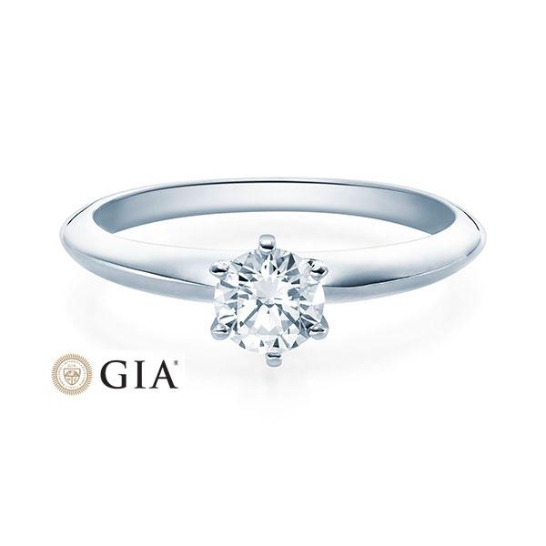 [RU-1568] Verlobungsring Weißgold 585