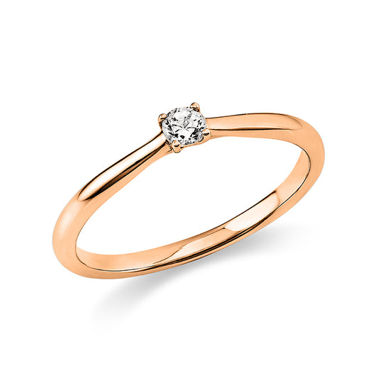 Ring 4 prongs 14 kt