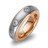 rose gold / white gold / 18kt / 56