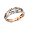 rose gold / white gold / 18kt / 54