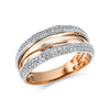 rose gold / white gold / 18kt / 54