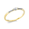 yellow gold / white gold / 18kt / 54